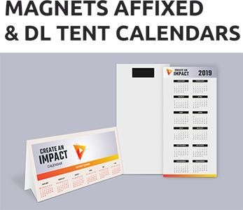 Email Campaign Magnets Affixed DL Tent Calendars 347x301